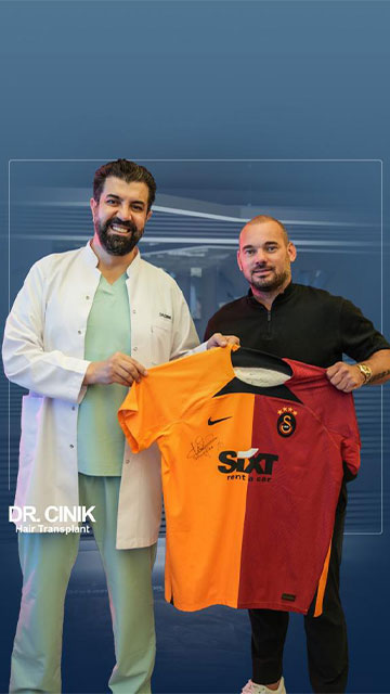 Wesley Sneijder Laser Hair Therapy