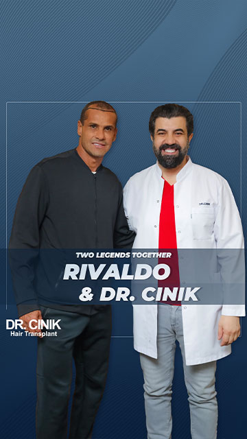 Rivaldo Vitor Borba Ferreira hair transplant at DR CINIK